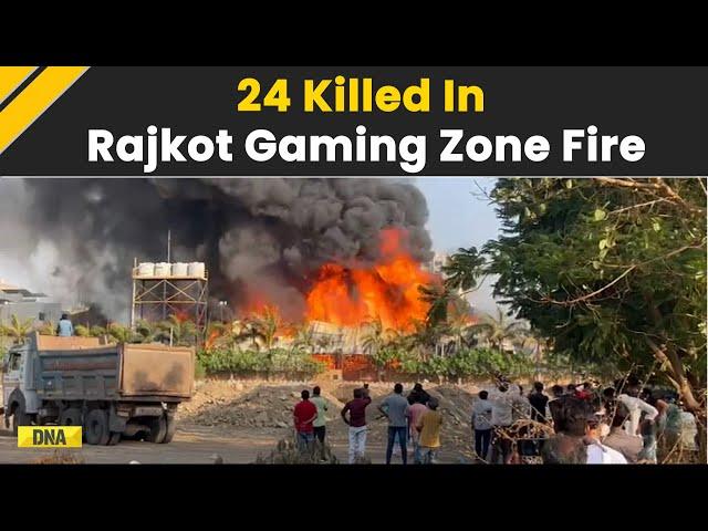 Rajkot Game Zone Fire: 24 Dead In Massive Fire At Gaming Zone In Gujarat, Rescue Operation Underway