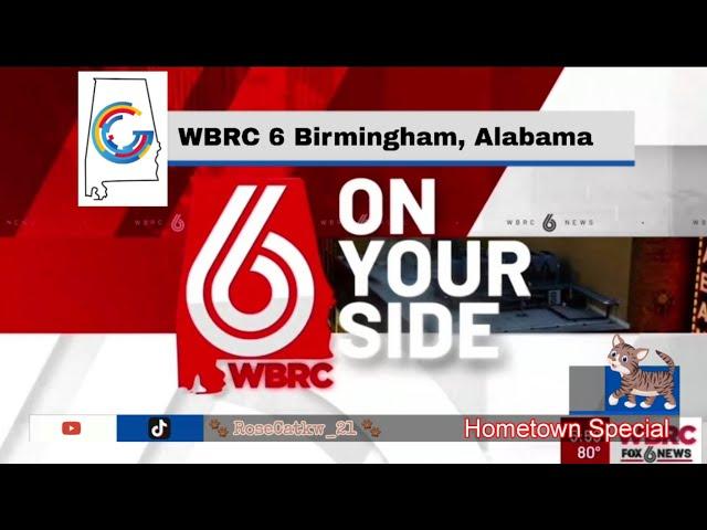 WBRC 6 Birmingham, Alabama; WERC 6 News at 6:00pm "6 on your side" Open (Hometown Special)