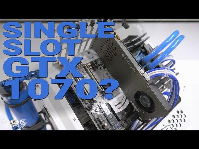 #0165 - Galax GTX 1070 Katana Review. Single slot 1070 WTF?