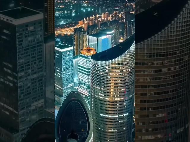 Wow amazing china skyline ️