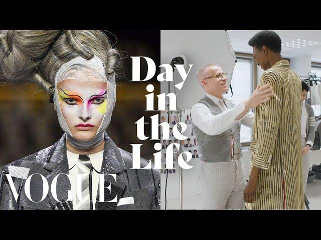 A Day in the Life of Fashion Designer Thom Browne | Vogue