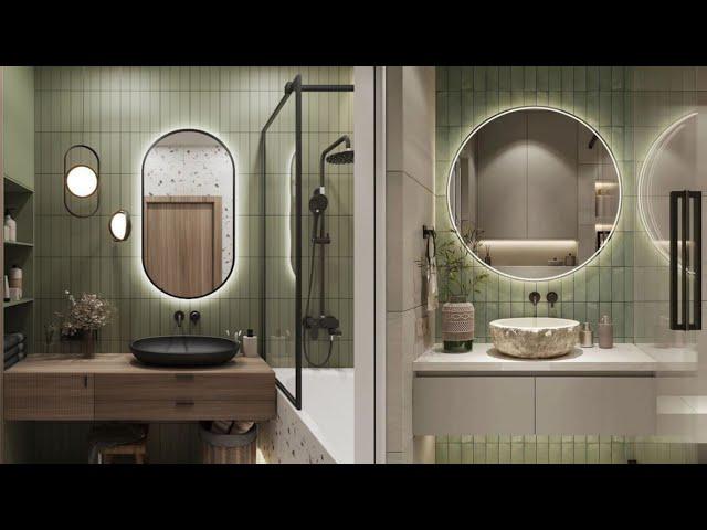 Modern Bathroom Mirror collection | bathroom mirror designs | Home interior design ideas 2024