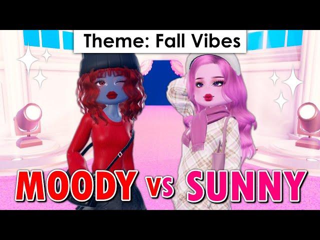 Sunny VS Moody In DRESS TO IMPRESS !!