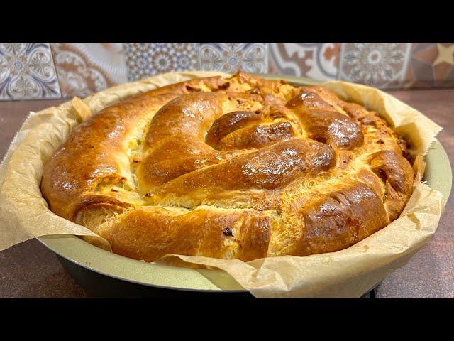 Пухкав тутманик със сирене / Тутманик с сыром / Fluffy tutmanik with cheese