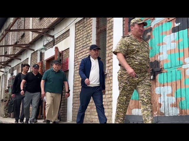 Жапаров и Ташиев побывали у пограничников в Караколе