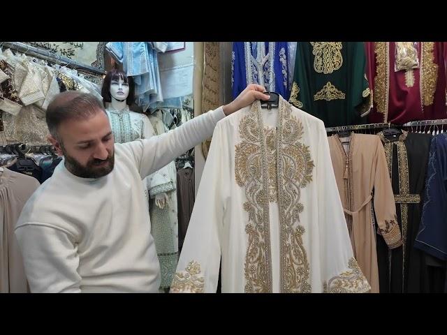 New updated Turkish abayas market in Istanbul 2024|| New designs, new prices 