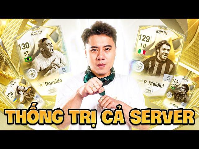 Vodka Quang | Bắn tùm lum với ACC TOP 1 giá FCO với dàn ICON TM +5 cực khét Ronaldo, Sheva, Maldini