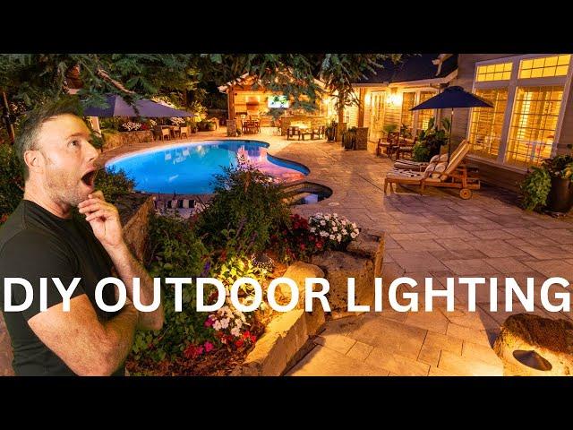 DIY - Outdoor Lighting (how to do it RIGHT)