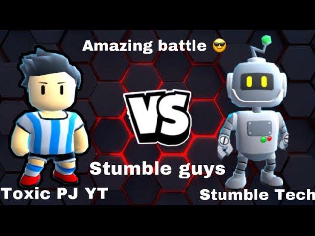 1v1 With @Stumbletech | #2 | Amazing 1v1 Battle | funny moments | who will win | TOXIC PJ YT