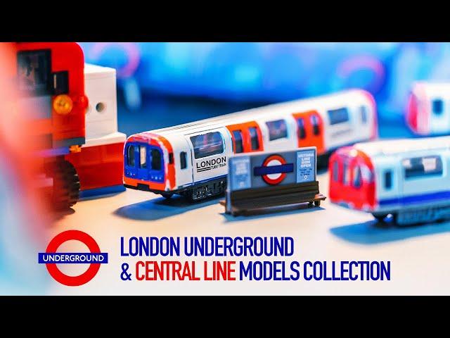 London Underground tube & train toy models collection