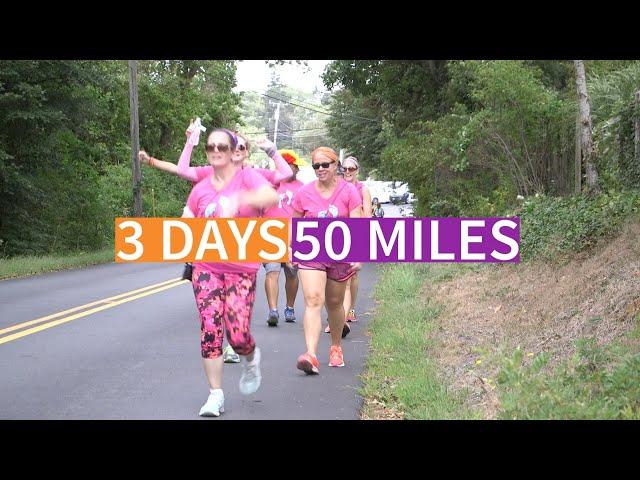Challenge Walk MS. 3 Days. 50 Miles. Connect to End MS.