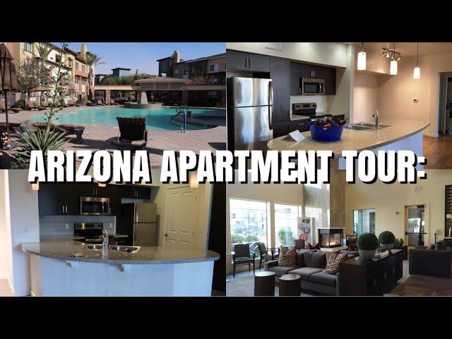 GILBERT ARIZONA APARTMENT TOUR, MOVING TO ARIZONA, APARTMENT HUNTING IN ARIZONA  - CocaCoca