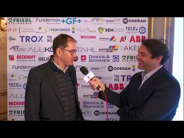 15. Green & Blue Building Conference | Sascha Risavy von ÖSW im Interview mit Alexander Ghezzo