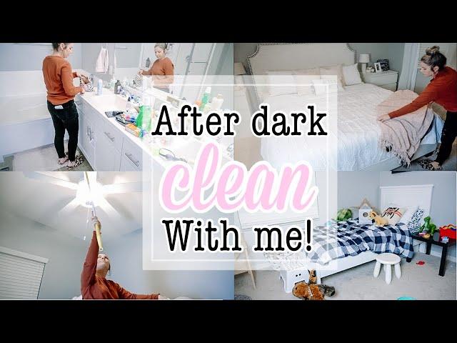 AFTER DARK CLEAN WITH ME 2020 || Bedroom cleaning motivation || Clean with me