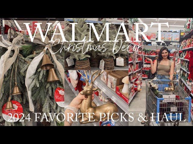 WALMART CHRISTMAS DECOR 2024 SHOP WITH ME BEST FINDS AND HAUL | MY TEXAS HOUSE CHRISTMAS 2024