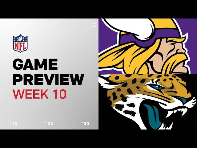 Minnesota Vikings vs. Jacksonville Jaguars | 2024 Week 10 Game Preview