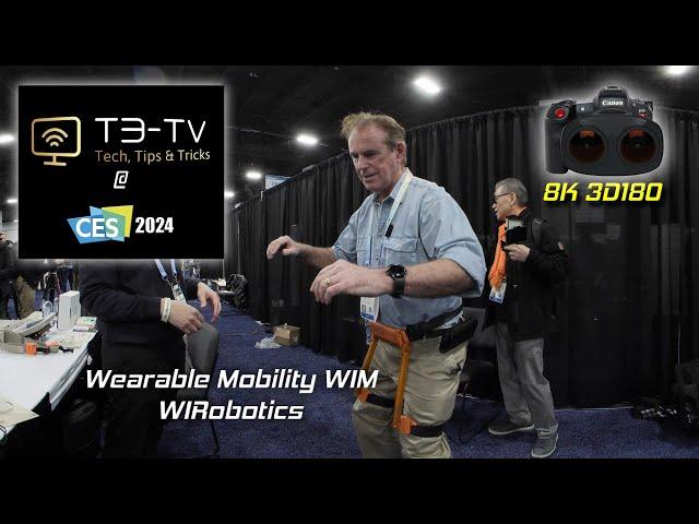 CES 2024 Unveiled - Wearable Mobility (8K 3D VR180)