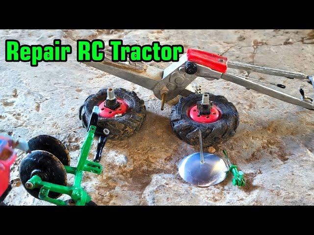 Repairing an RC tractor after heavy  The works, |RC DIY Tractor|