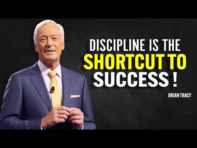 DISCIPLINE IS THE SHORTCUT TO SUCCESS - Brian Tracy Motivation