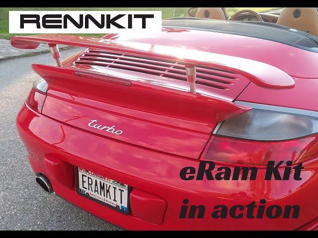 Porsche® 996 Turbo - electric eRam Kit for the wing - NO MORE HYDRAULICS!