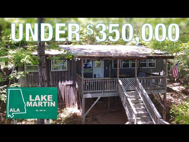 37 Shade Tree Point, Lake Martin Alabama Aerial Tour || Lake Martin Voice Realty