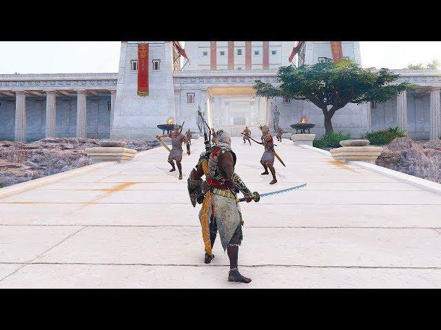 Assassin's Creed Origins Master Assassin Bayek Legendary Katana Combat & Return to Ancient Egypt