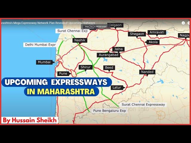 Maharashtra's Mega Expressway Network Plan Revealed! Upcoming Highways