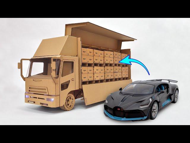 【RC】How to Make a Truck with Cardboard