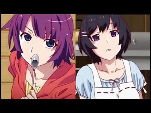 [猫物語白副音声]つばさタイガー3翼&ひたぎ