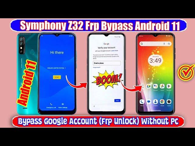Symphony Z32 Frp Bypass Symphony Z32 Gmail Account Unlock Symphony Z32 Google Account Bypass 2024/