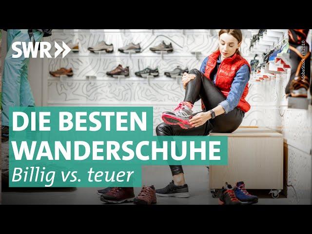 Wanderschuhe im Test: Decathlon, McKinley, Salomon & Co. | Marktcheck SWR