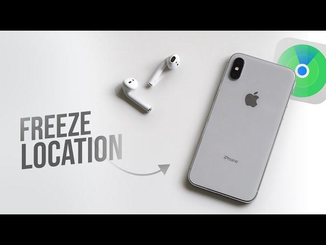 How to Freeze Location on Find My iPhone (multiple ways)