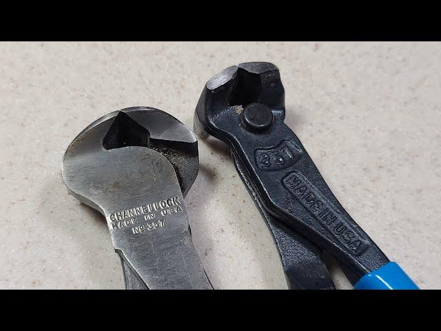 ChannelLock USA #357 Old vs. New End Nippers Review/Comparison