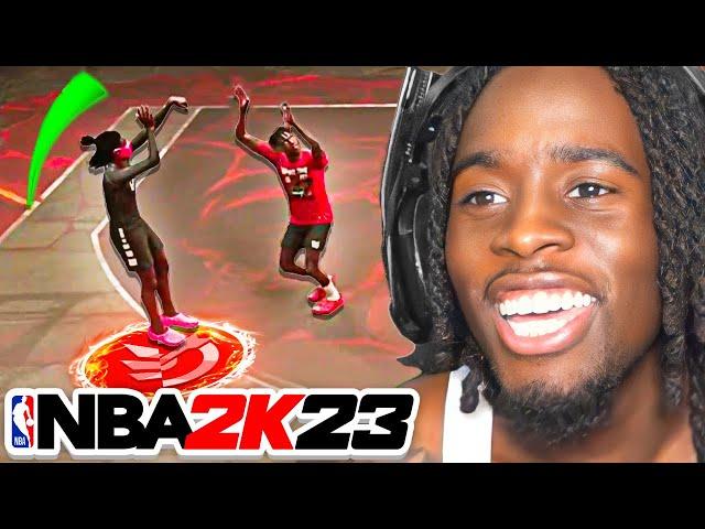 Kai Cenat's FIRST PARK GAME On NBA 2K23!