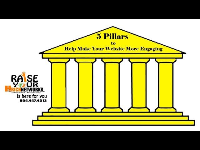 5 Pillars to Help Make Your Website More Engaging