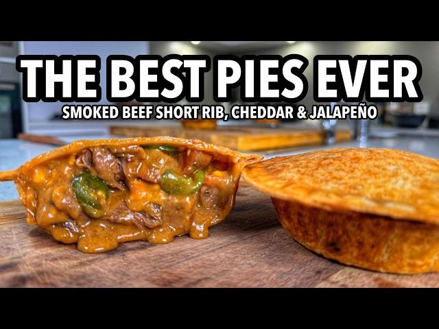 How to Make Smoked Beef Rib, Cheddar and Jalapeno Pies