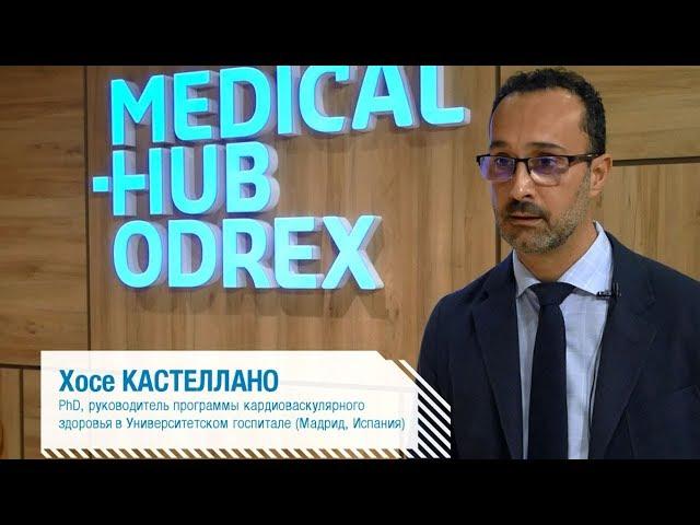 Испанский доктор Хосе Кастеллано в Medical Hub Odrex
