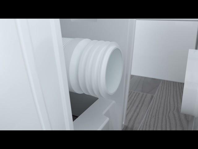 How to Install a Toilet Flexible Pan Connector