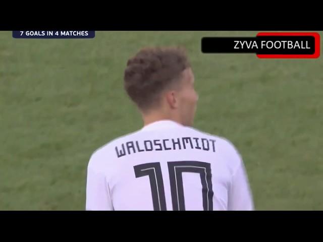 Gian Luca Waldschmidt Two Goals vs Rumania U21 EURO Semifinal 2019