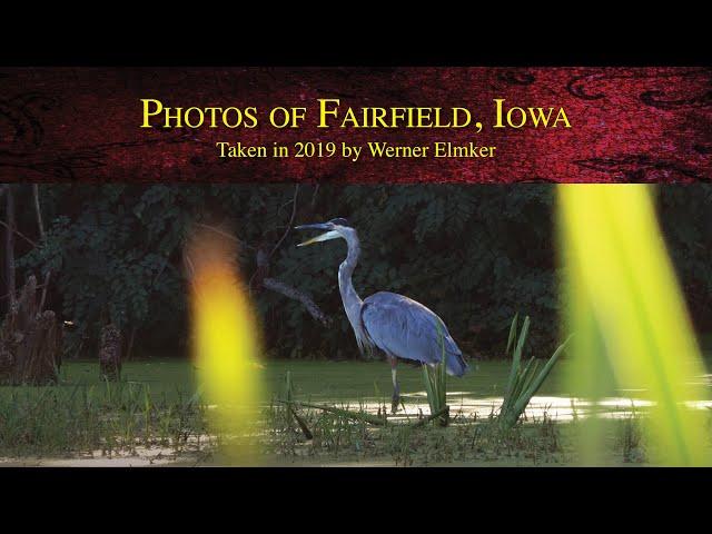 Photos of Fairfield, Iowa taken in 2019 by Werner Elmker