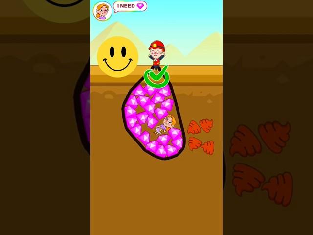 pull the gold level 155#gaming #games #gameplay #shorts 