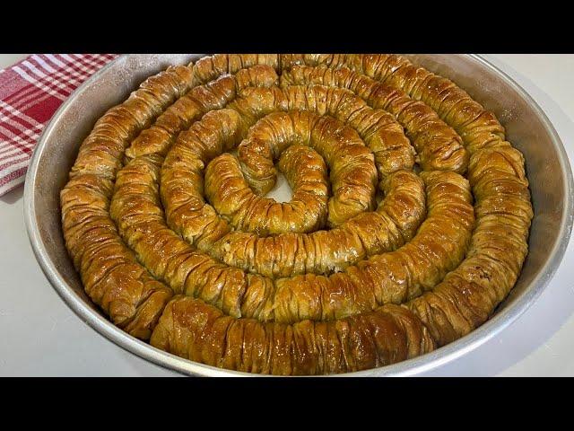  ÇITIR ÇITIR EL AÇMASI BURMA BAKLAVA TARİFİ  Tadına Bayılacaksınız  Şerbetli tatlılar
