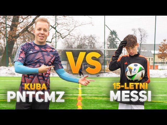 MŁODY MESSI (15 LAT) VS PNTCMZ! | Seweryn jest piłkarzem?!