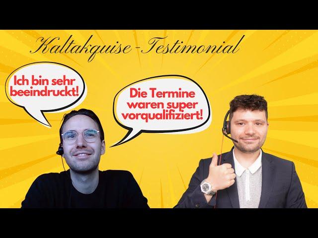 Akquise für B2B Industrie Unternehmen : Testimonial Easy Contacts Testimonial