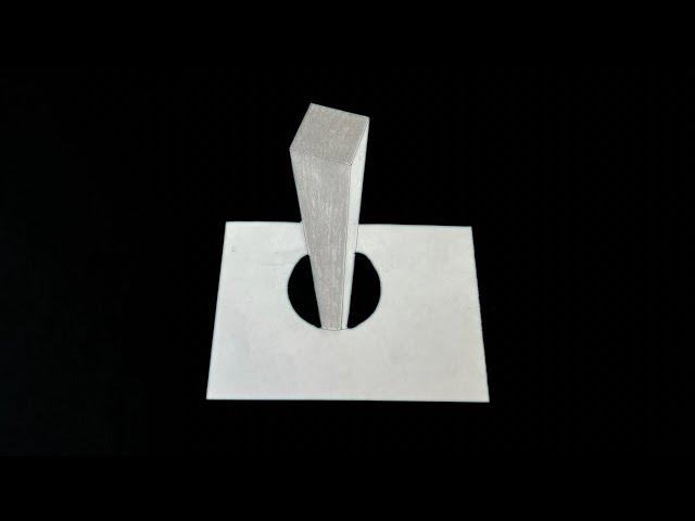 3d Art on Paper easy - 3d drawing on paper - pencil drawing