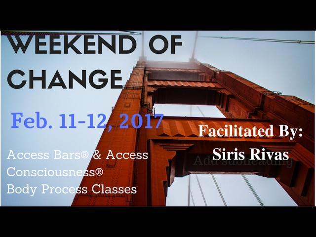 California Weekend of Change Video Invitation