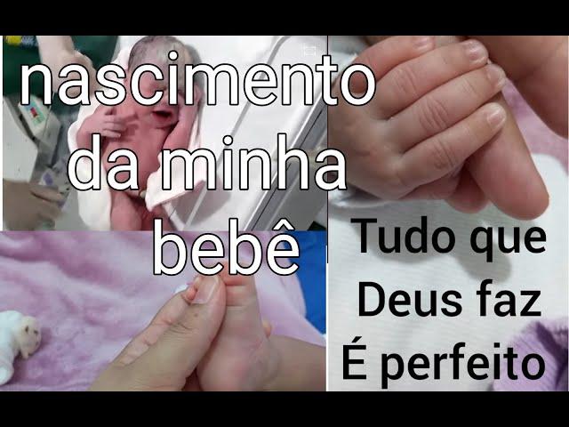 minha bebê nasceu