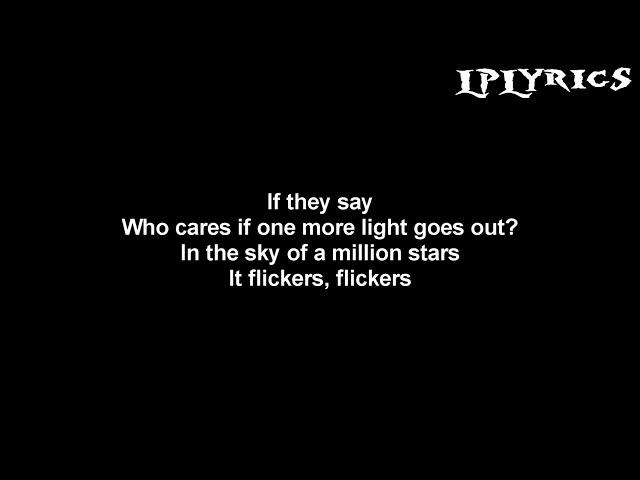 Linkin Park - One More Light [Lyrics]