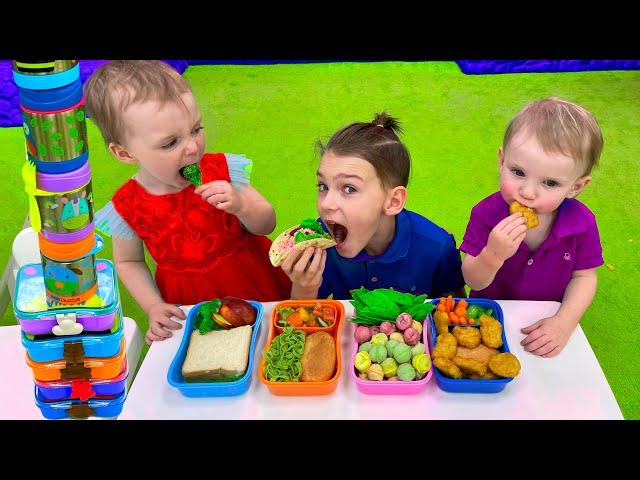 Five Kids The Lunch Song Nursery Rhymes & Kids Songs