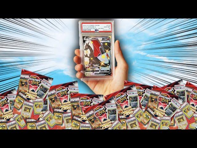 Opening $1000 Of GRADED CHARIZARD Mystery Boxes!!